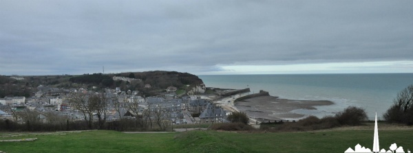 Saint-Valery-en-Caux - Vue depuis le mémorial Coste et Bellonte